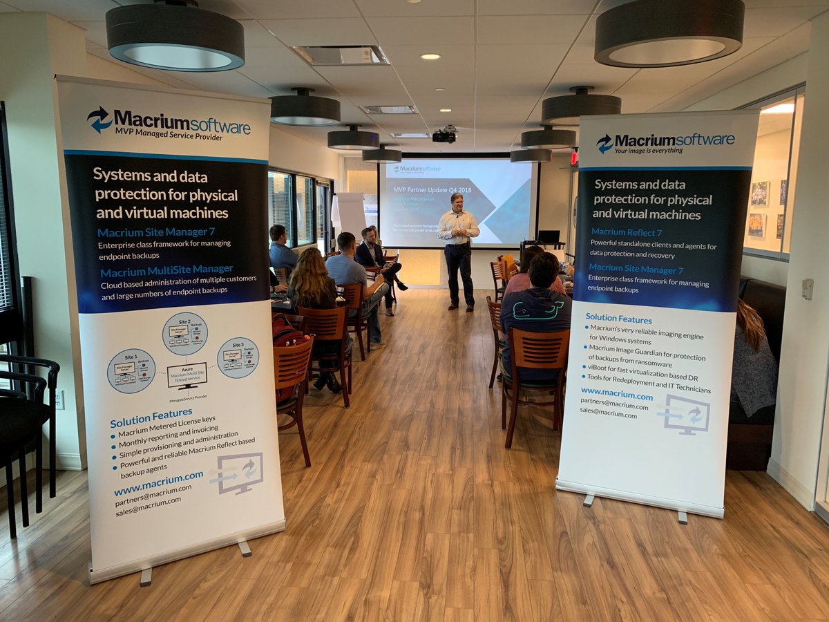 Climb_CS's tweet photo. We're having a great Launch Day with @MacriumReflect in the building today! We are looking forward to a great partnership together! #BackupSoftware #DiskImagingSoftware https://t.co/6ApV3vZmuz