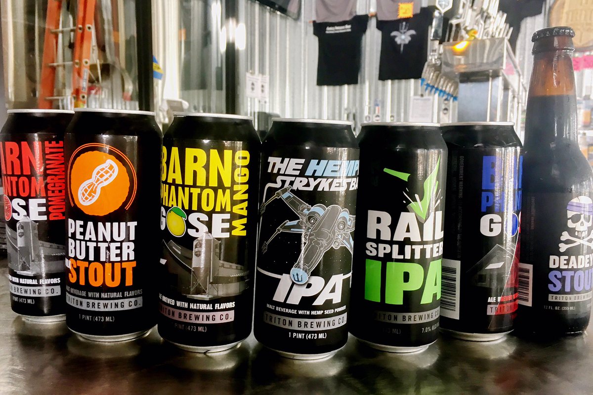 Arieschura's tweet image. That moment when you realize you can complete the 🌈 project with your own breweries product currently in production 😁 #RainbowProject #BehindTheScenes #BreweryLife @TritonBrewing