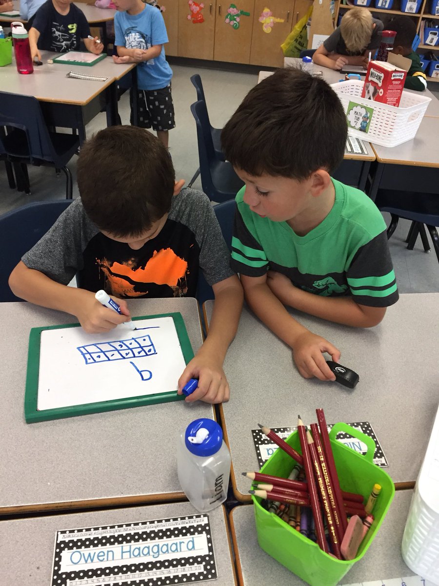StephanieShure's tweet image. Make it Monday on Thursday this week! Representing “9” together. How many strategies can you show? #mathteamwork #SherwoodPS