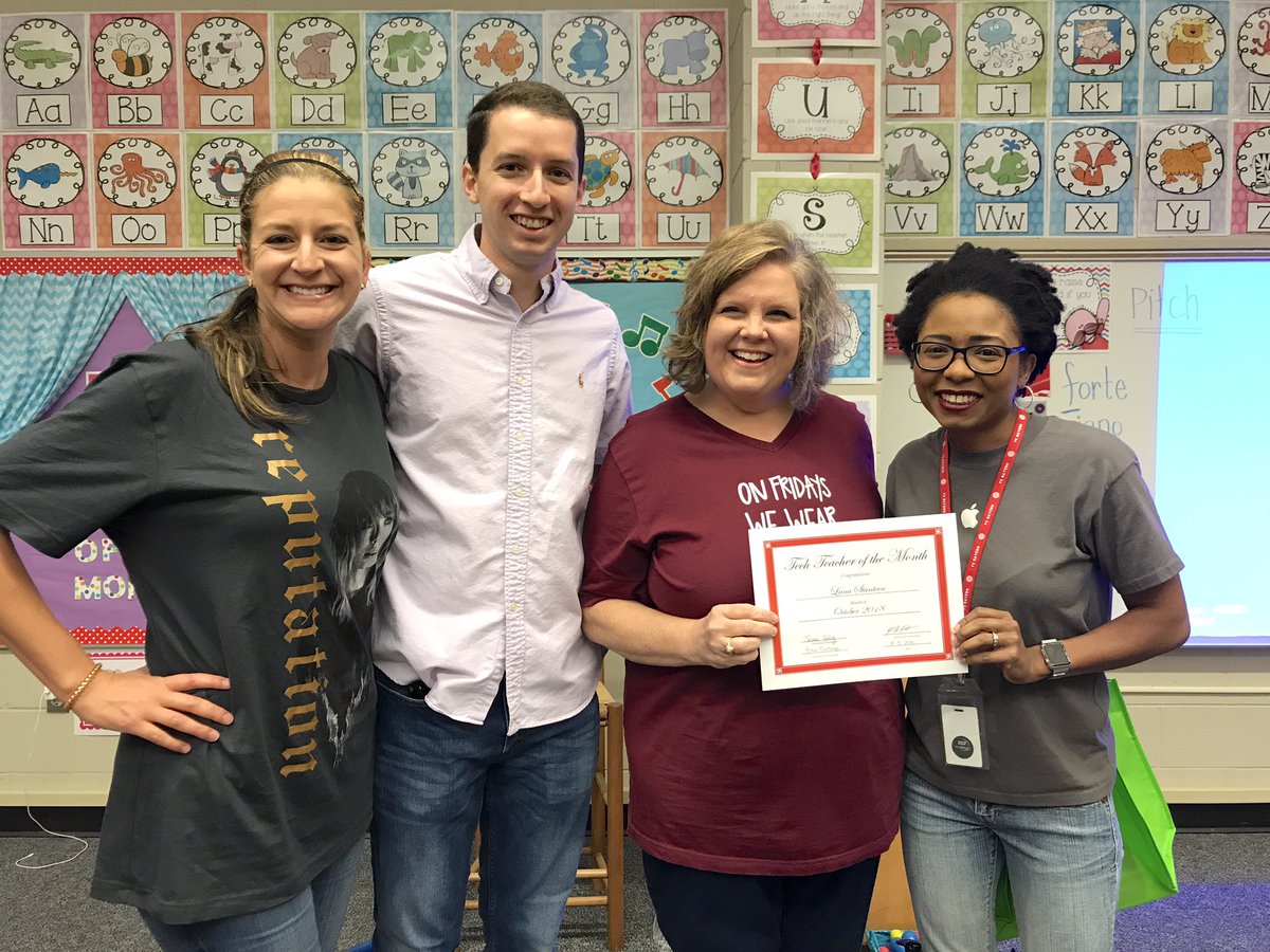 TechCoachReeta's tweet photo. Congrats to our October Tech Teacher of the Month, Ms. Lana Stanteen! #SawYouBeingAmazing #WeAreArrowNation #EmbraceEdTech https://t.co/XR4bi7SI5L