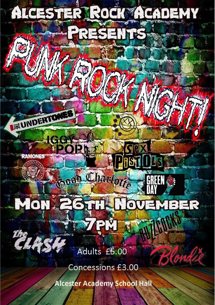 Punk Rock Night is on its way!