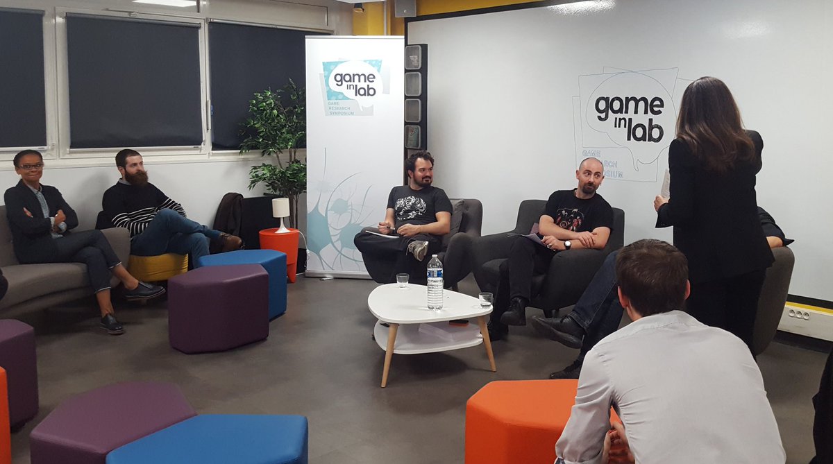 GameInLab's tweet image. Le premier meet-up de #GameInLab : "Le chercheur sur le jeu est -il forcément un joueur?" 🤔👩‍🔬🔬📣