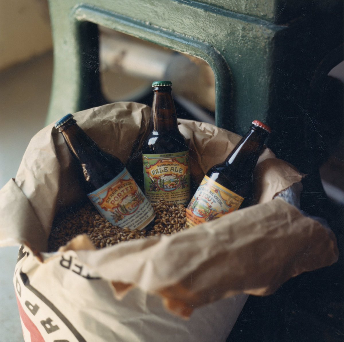 SierraNevada's tweet image. How we started a beer revolution. Pale, Porter, Stout #seektheseal #tbt #garageprojects #Craftbeer #1980s