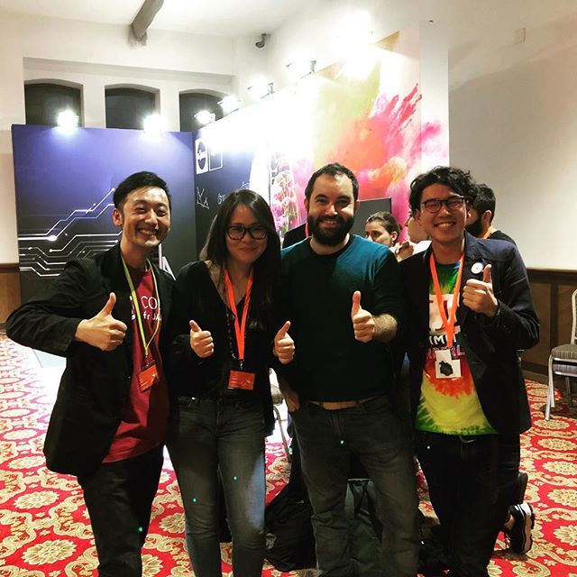 hal_sk's tweet image. Getting friends from different countries are a really great thing of #codeforallsummit ! ift.tt/2NzLsUA