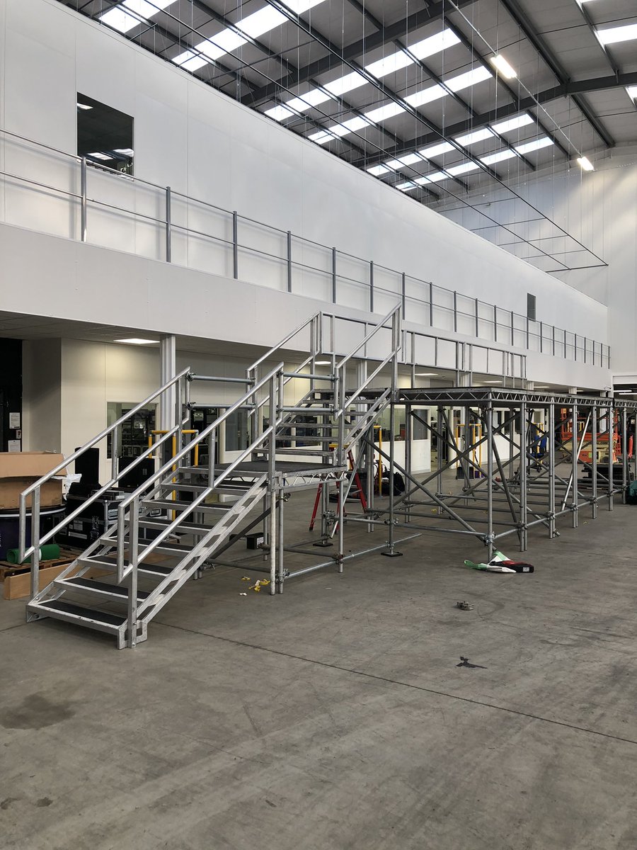 FocusRigging's tweet photo. Absolute pleasure to be asked by the @NEP team once again to provide structures for todayโs Student Open Day ..... Glad to help as always on this successful and ever growing event #SOD #SOD4 #TeamWork https://t.co/HX7tBzitFV