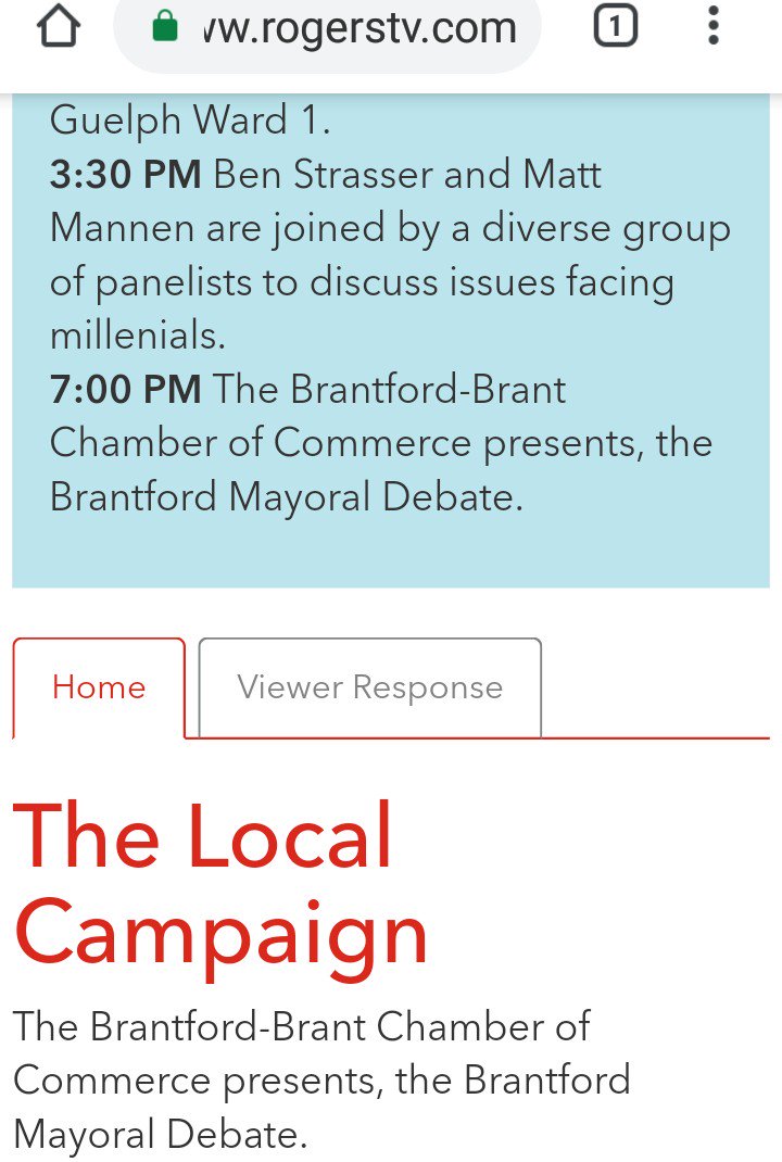 leismarie's tweet photo. #Brantford Reminder! TONIGHT @ 7pm Mayoral Candidates Televised Debate & Live streamed online! #RogersTv #Cable20
Hosted by Brantford Brant Chamber of Commerce.
#BrantfordVotes2018 #BrantfordPoli #BtfdPoli #BrantfordCouncil #BtfdCouncil #TheLocalCampaign #RogersTvBrantford https://t.co/8fzWpRLQJ6