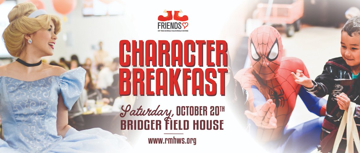 rmhcpt's tweet image. Princesses, superheros, mascots, oh my!  Get your tickets TODAY at rmhws.org. 

#CharacterBreakfast #KeepingFamiliesClose