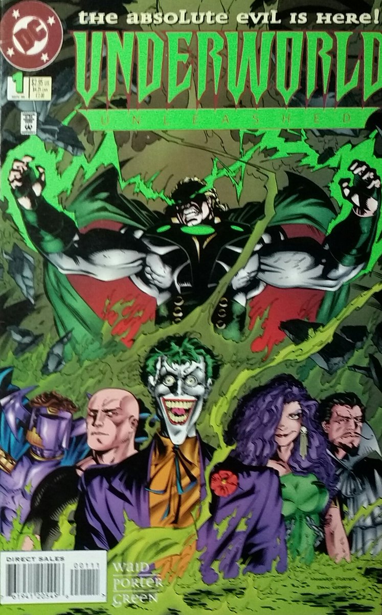 Underworld Unleashed #1 - DC Comics - Novembro de 1995
#comics #quadrinhos #gibis #dccomics #dcsagas #underworldunleashed #avingançadosubmundo #justiceleague #thejoker #lexluthor #neron #circe #drpolaris #abrakadabra #howardporter #instacomics