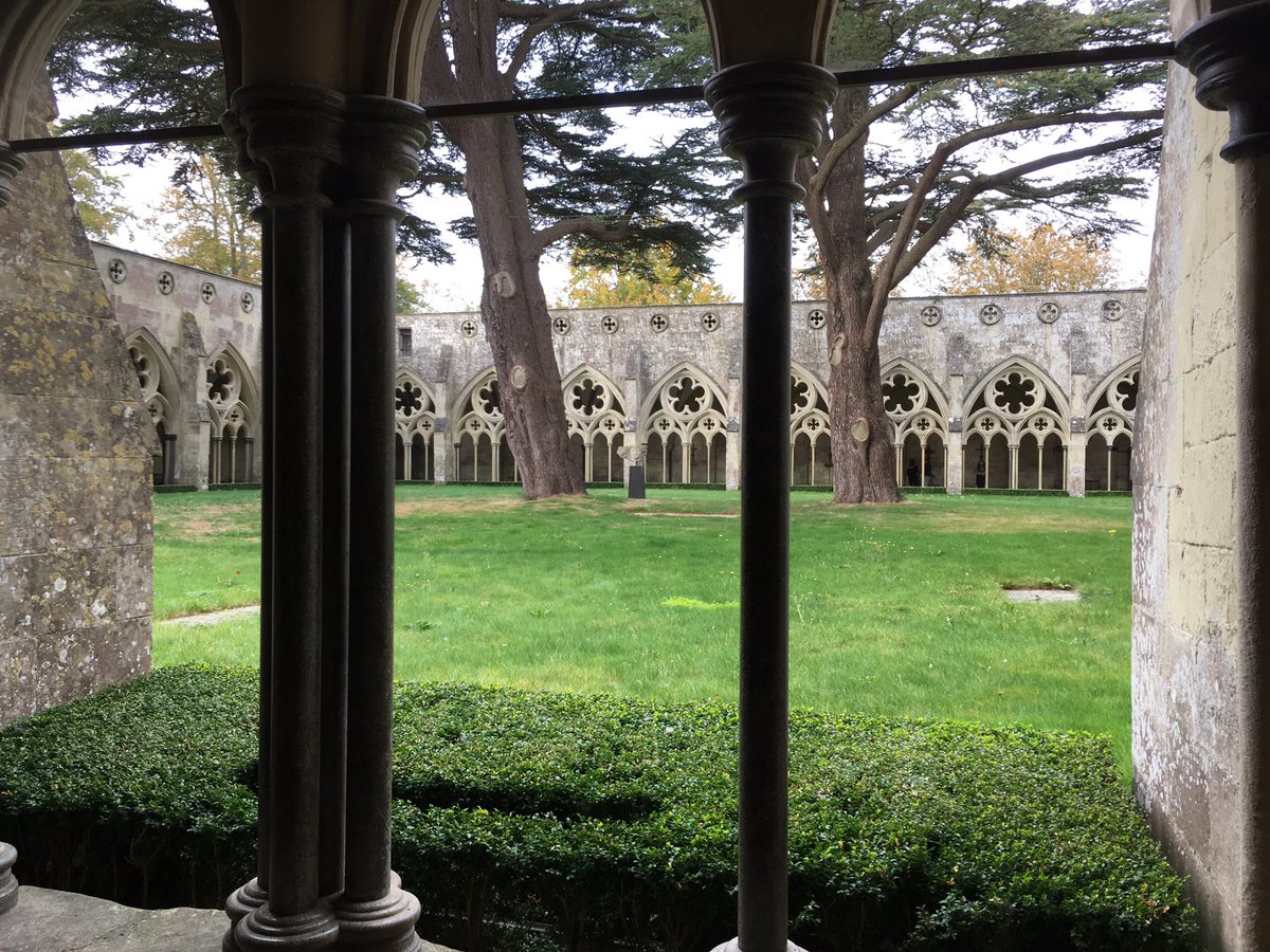 Site survey this morning for an electrical test and inspection of #salisburycathedral Tourists have to pay to access these parts! #salisburyelectrician #electricaltesting #eicr