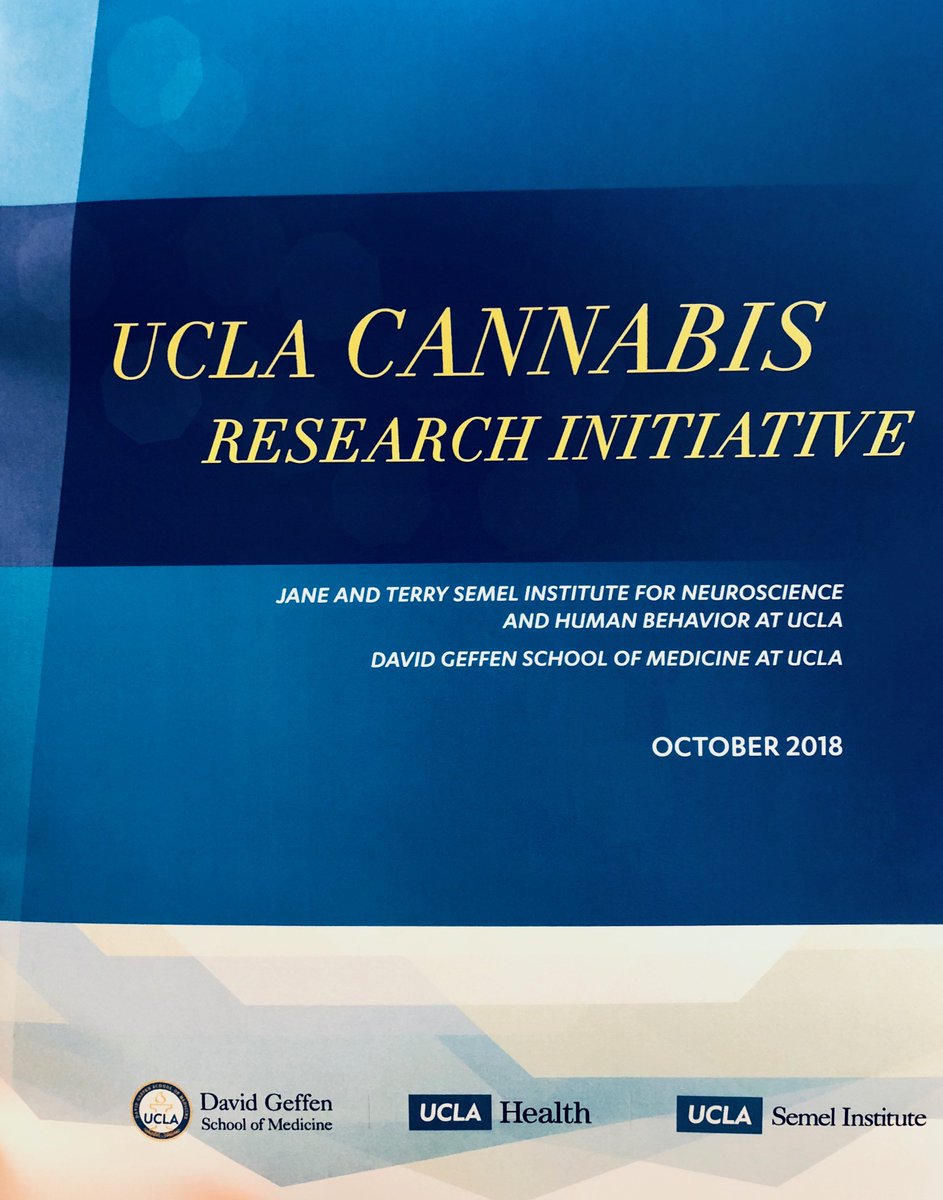 ULCA's Cannabis Research Initiative is the world's first precision medicine efforts conducting vital research on therapeutic potential of cannabis. Incredibly inspiring by @drjeffchen & @UCLA for the credible #science & myth-busting urgency w/ this plant MEDICINE #majorsupporter