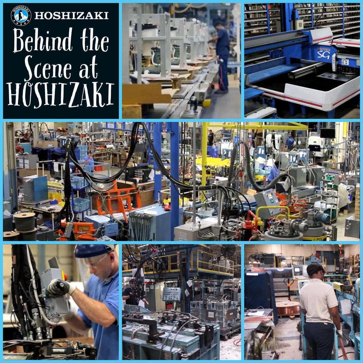 Behind the Scenes with the Manufacturing Team at Hoshizaki America in Georgia. Made and stocked in the USA, Hoshizaki is the World’s Largest Manufacturer of Commercial Refrigerated Food Service Equipment!

#HoshizakiAmerica #Georgia #Hoshizaki #Foodservice #Manufacturing #USA