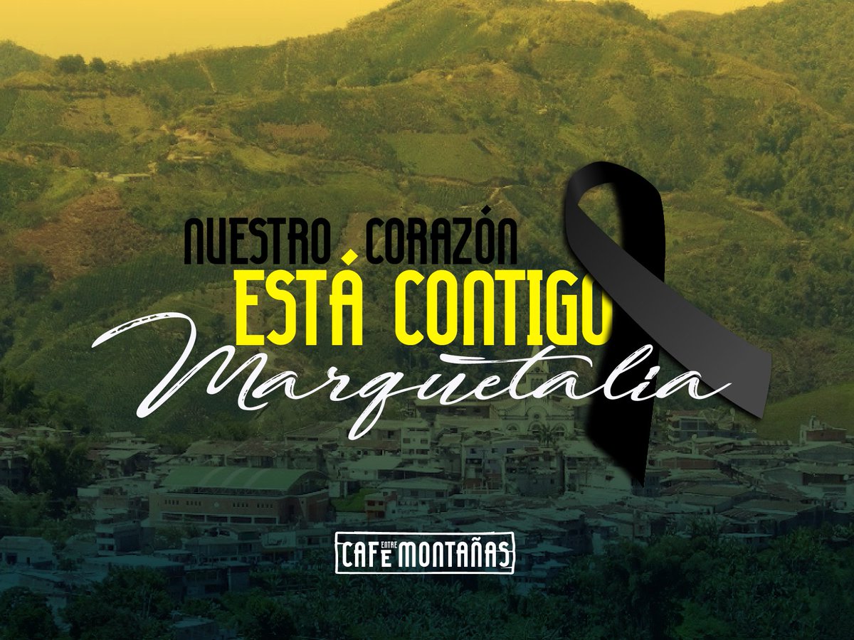cafeentremon's tweet photo. Acompañamos a las familias de #Marquetalia en este momento de dificultad. Resiliencia para todos sus habitantes. https://t.co/ciaWl97iie