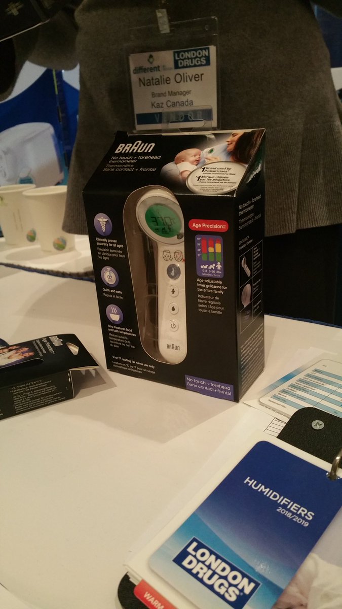 Braun children's thermometer also measures temp of food and bath water. Much better and less painless than using your finger. #ldholiday