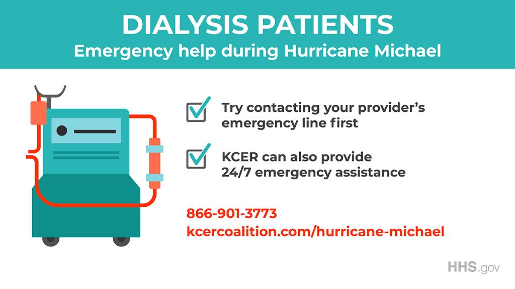 Hurricane Michael dialysis resources