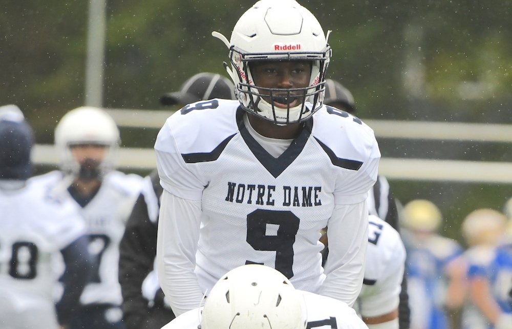 htsumura's tweet photo. Varsity Letters’ Top 10 Performances of the Week: Notre Dame QB Clarke wills his Jugglers to dramatic win! https://t.co/4Kcw4Oy6YO @BCHSFB @NDJugglers @HyackFootball @SDSSSundevils @vcfootball @VCIrishSports @TFSRavens @MissionSeniorFB @GrahamGrizzlies https://t.co/g8UMh7HEwI
