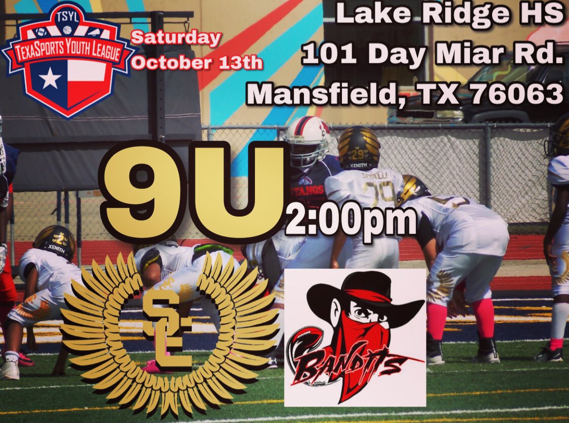 _SoaringEagles_'s tweet photo. Soaring Eagles’ @TexaSportsdfw Schedule for Homecoming Saturday:

5U vs Pac Prime Gold - 10:00am
6U vs Horns United - 11:00am
7U/8U vs Horns United - 12:30pm
9U vs NTX Bandits - 2:00pm
Soaring Eagles’ Parents vs Coaches Game - 4:00pm https://t.co/fqgL8G0OZf