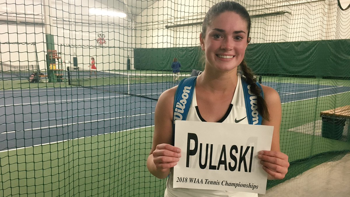 Pulaski_Tennis's tweet photo. @lauren_monette thanks for a great season and career.  We are so proud of your accomplishments.  You have so much to be proud of... #raiderstong https://t.co/2tvrMYSlbJ