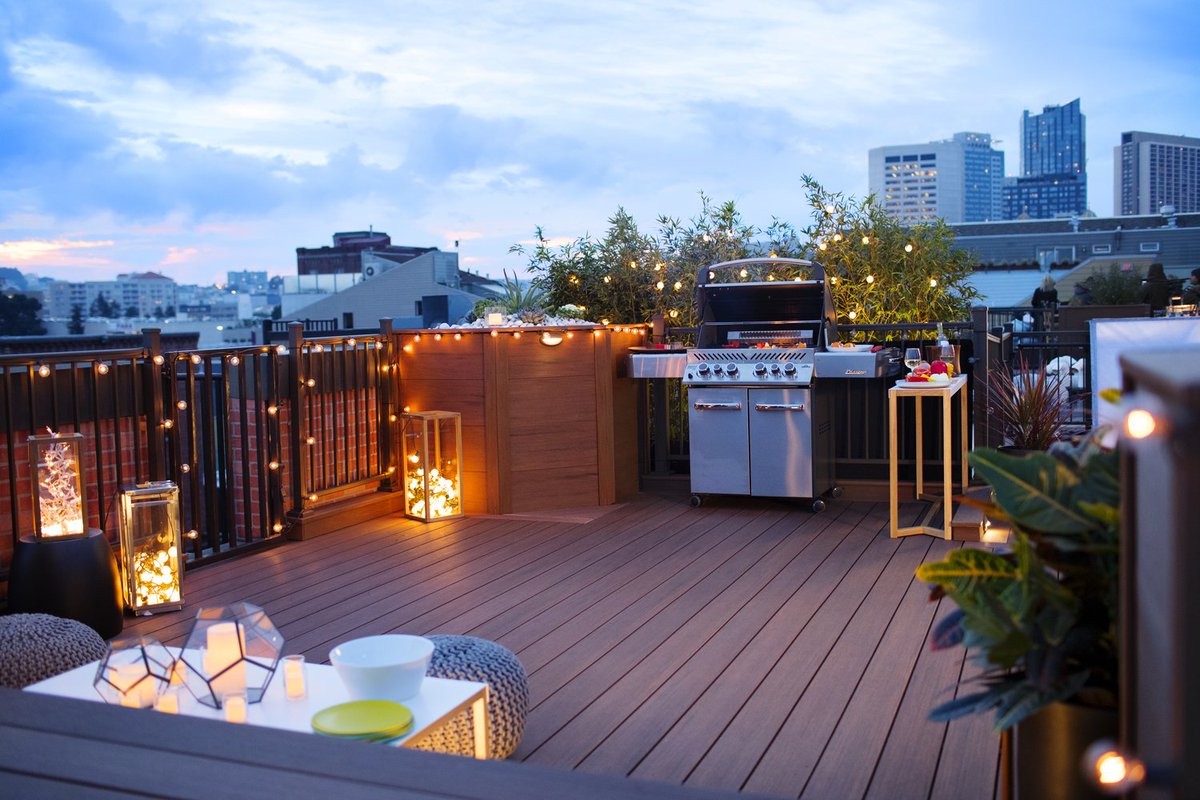 timbertechABP's tweet photo. Elevate Your Space: 7 trends take rooftop #decks to the next level. ☁️ #inspiredhome https://t.co/l8YGB5Bsxo https://t.co/xad0vJIQgW
