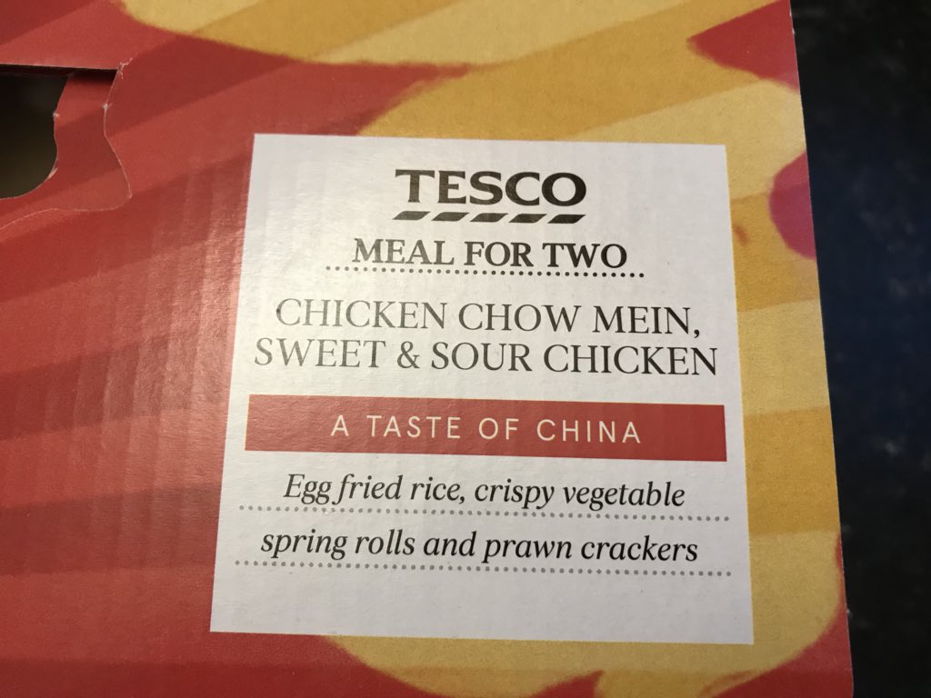 SarahCurds's tweet photo. Hey @Tesco just an FYI to instruct custs. to decant Meal for Two dishes into a bowl as plastic dishes melt :( https://t.co/wKsFv9VYm1