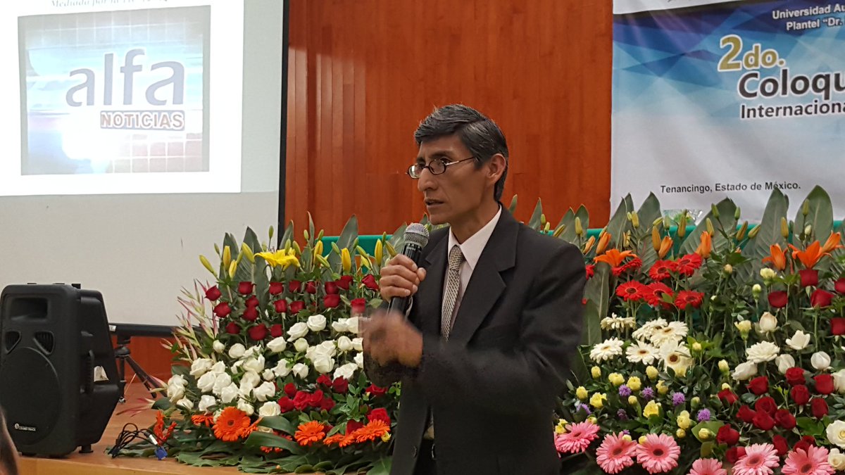 intellectun's tweet photo. Gracias al Plantel "Dr. Pablo González Casanova" de la Universidad Autónoma del Estado de México, por haberme concedido el honor de participar como conferencista en el 2° Coloquio Educativo Internacional 2018, en la ciudad de Tenancingo - México. https://t.co/M2GgW3EXA8
