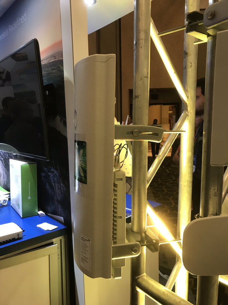 gowifinz's tweet photo. @CambiumNetworks announces their new #ePMP3000 product line for increased throughput speed and interference tolerance. #WISPAPALOOZA2018 See specs > https://t.co/jaOUX9G9Ep https://t.co/O9oyrGM4ac
