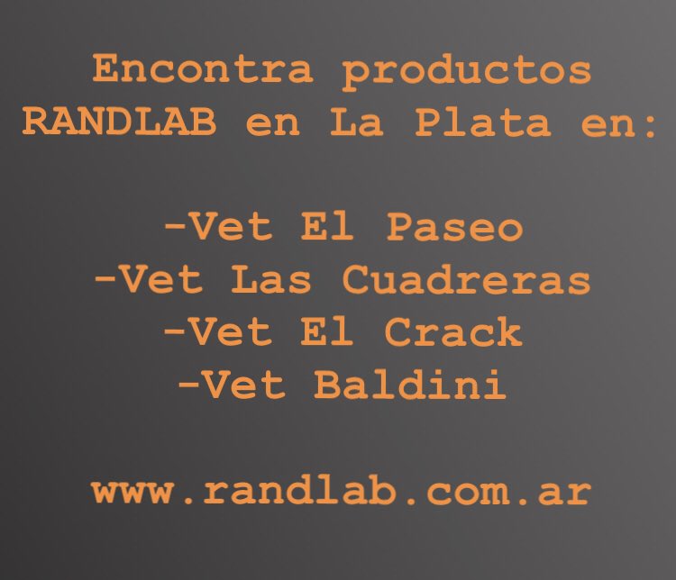 RandlabArg's tweet image. Encontranos en La Plata en :