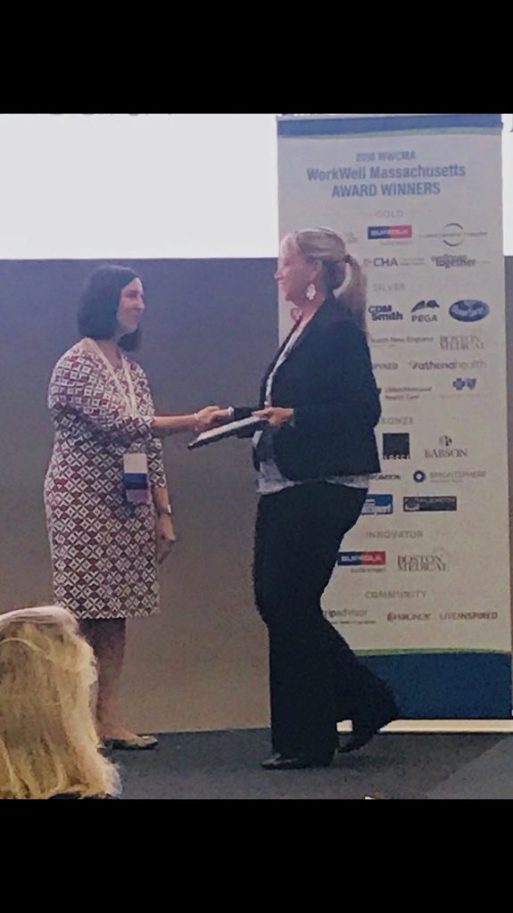 gannon_keri's tweet photo. WorkWell Massachusetts 2018 Award Winner! #oceanspraylife @OceanSprayInc @sfrench0705 https://t.co/9GaXgoxQsY