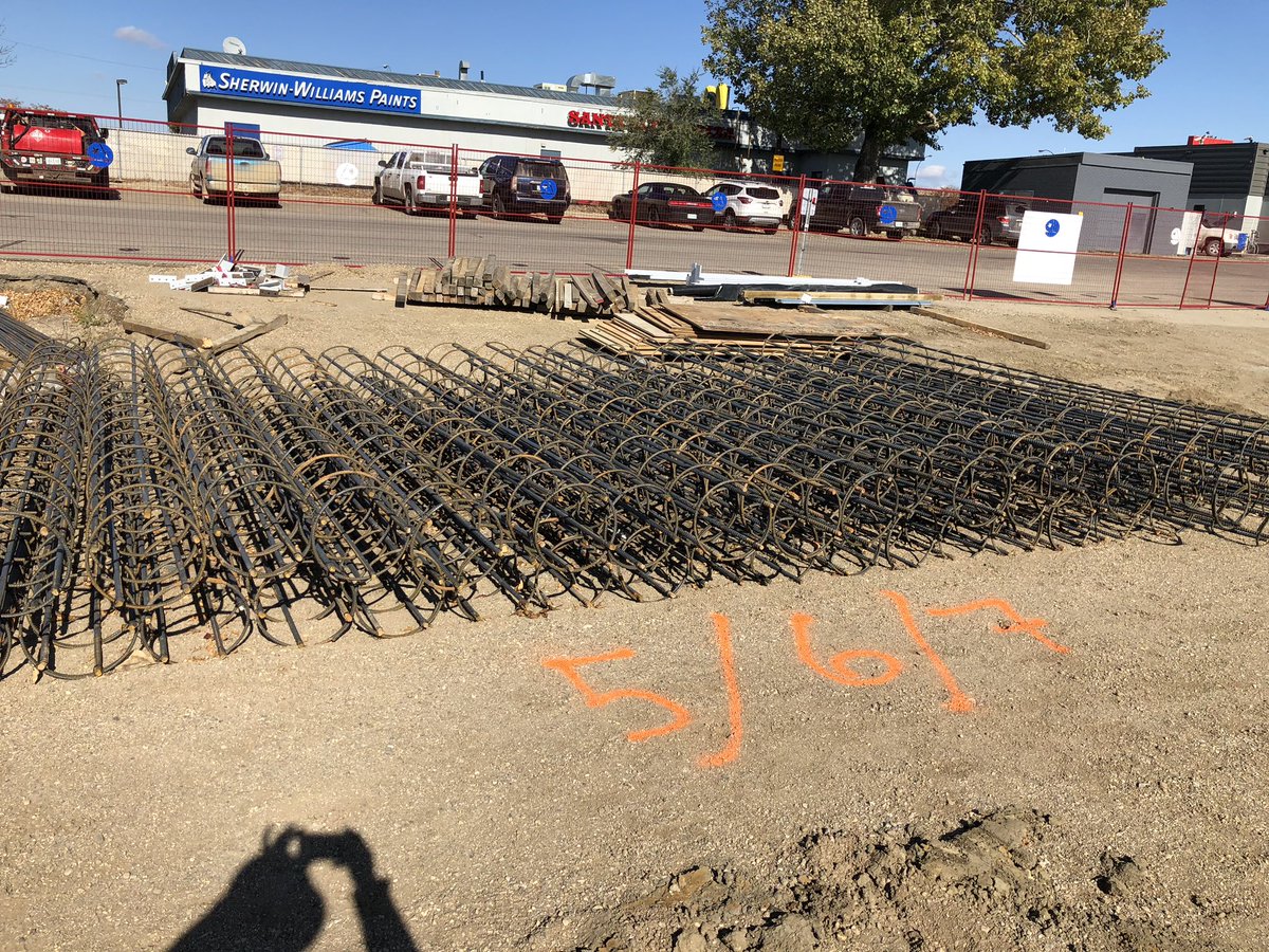 Organization is key on major projects! Piling works started at the new <a href="/CineplexMovies/">Cineplex</a> theatre at the Centre mall! High capacity belled piles being installed with our <a href="/SoilmecNA/">Soilmec NorthAmerica</a> 416, Watson 2500CM, and Texoma 700 crawler! #piling #Construction #yxe #Saskatoon #saskatchewan