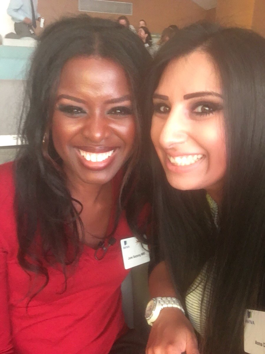 AnnaSocials's tweet photo. What an amazing way to spend #dayofthegirl - an awesome panel at #PowerfulIntersections tonight, where weโre joined by 150 young people at @avivaplc. Tried not to fangirl when I met my childhood idol @junesarpong...not sure if I succeeded! ๐ @BTClearning @WATC_girl @dotunadebayo https://t.co/xab9KmeUbM