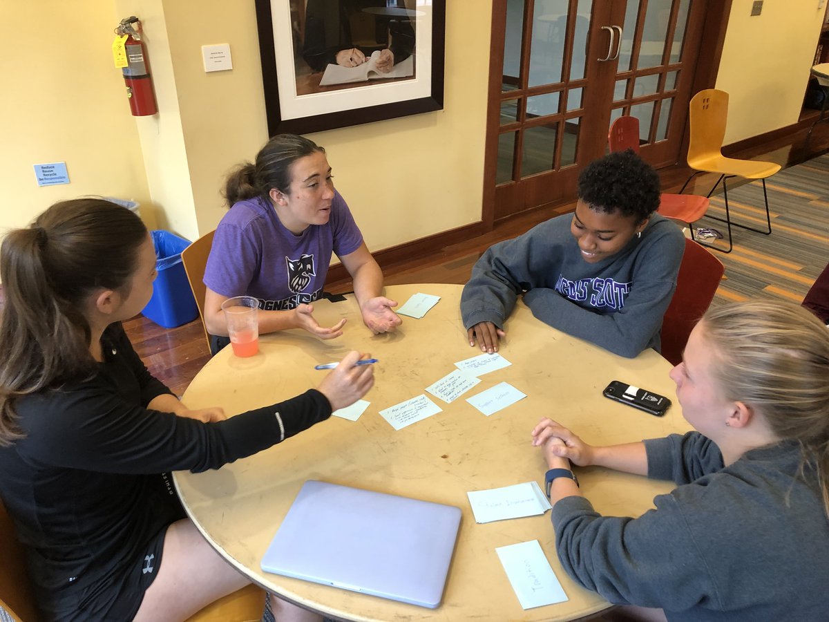 2018 SAAC Retreat in the Books ☑️ A lot of great stuff was discussed today