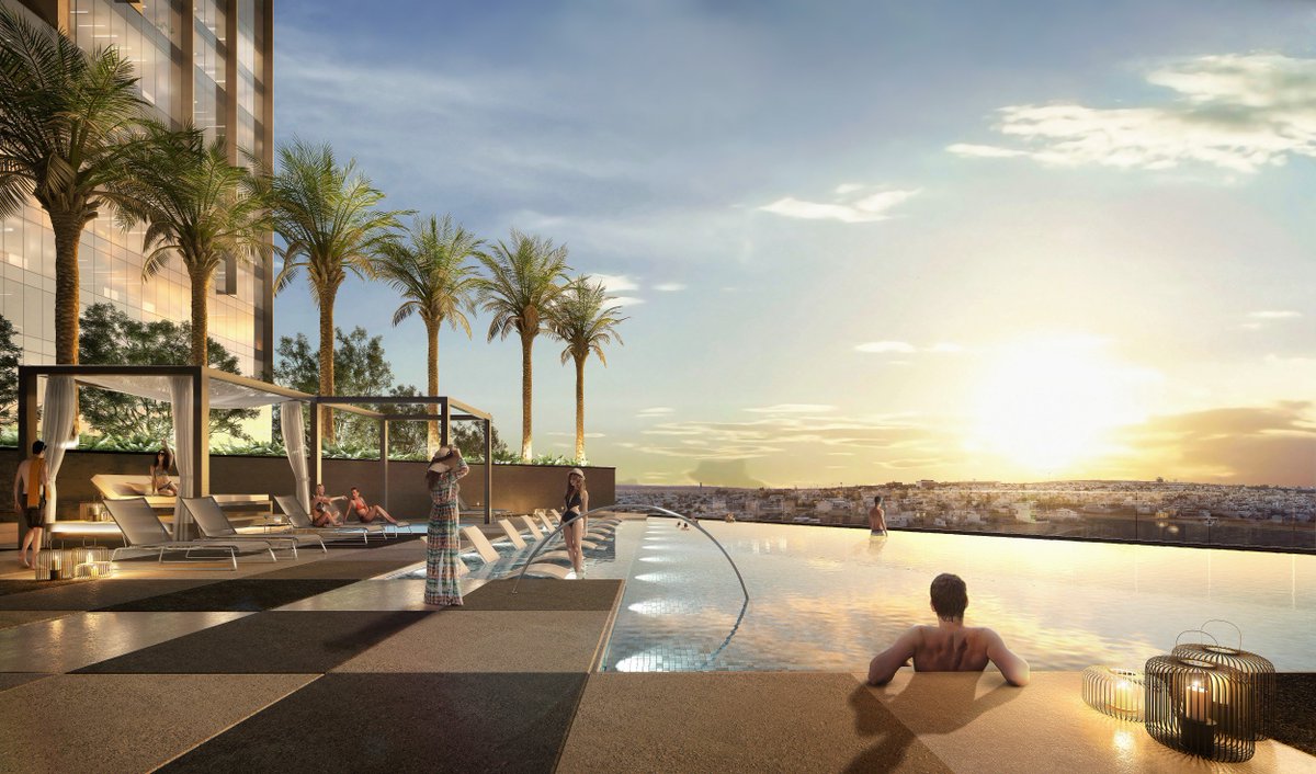 provisualcg's tweet image. #Pool area #ExteriorDesign #3dRendering for the #Hospitality industry