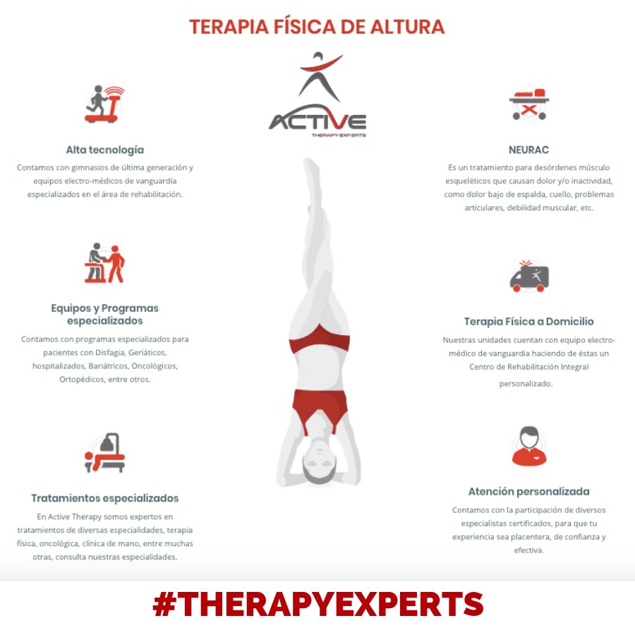 activetherapymx's tweet image. ¿Por qué elegir #ActiveTherapy? 👇👇👇
Brindamos atención personalizada y estarás en las mejores manos. Somos #TherapyExperts
