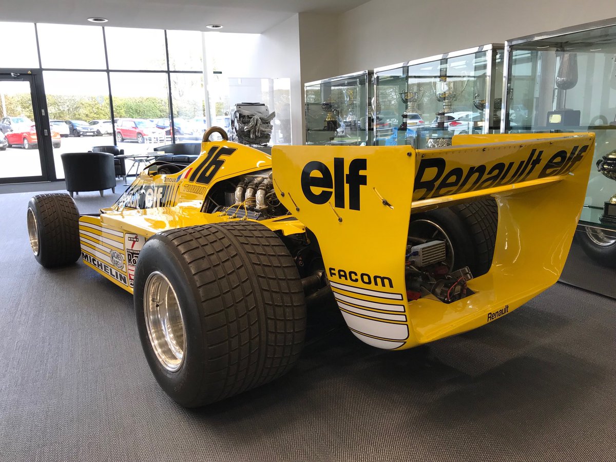F1Mcnamara's tweet image. Desole, Elle est depart 😢😢😢 #Arnoux #Renault #F1