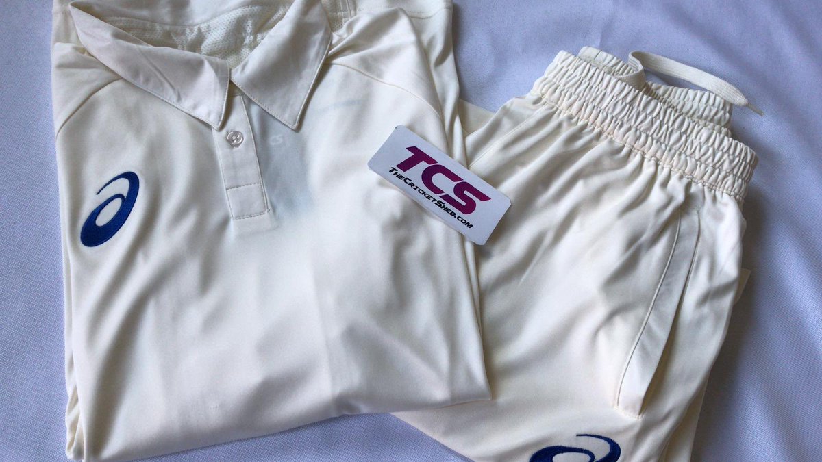 The Cricket Shed Pa Twitter New Asics Cricket Whites In Stock Quality Kit Using Breathable Material Ideal For All Cricket Half Sleeve Shirt With Trousers Rrp 40 Our Price 20