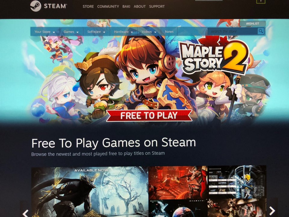 Maplestory 2 Steam Charts