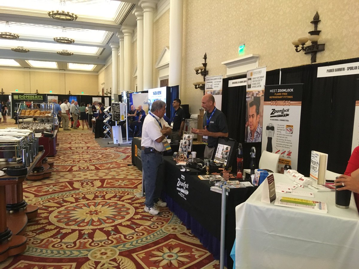 Sporlan's tweet photo. Visit Parker Sporlan at @ServiceWorldXpo Booth #105 to demo #ZoomLock &amp; learn about our other innovative #HVACR products. #Refrigeration #BrazeFreeRevolution #ServiceWorld https://t.co/GNmeELPgKP