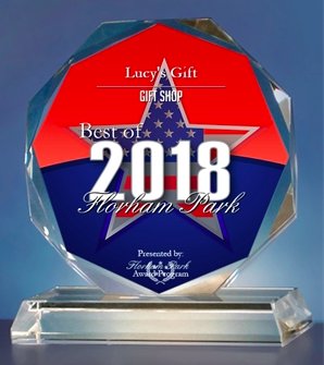 LucysGiftNJ's tweet photo. @LucysGiftNJ has been selected for the 2018 Best of Florham Park Award in the Gift Shop category by the Florham Park Award Program👏👏👏💞💞💞! THANK YOU ALL for the continued support! 100% net profits to charity in loving memory of Maurice J. Spagnoletti https://t.co/oC9oGT95gy https://t.co/bQRAzRRNCk