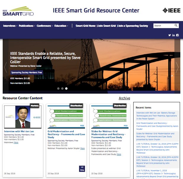 ieeesmartgrid's tweet image. And don't forget that you'll be able to view the on-demand version of our "#ScalableAlgorithms for Grid Operations: Challenges and Opportunities" shortly at the @ieeesmartgrid Resource Center: bit.ly/IEEESGIResourc… #smartgrid