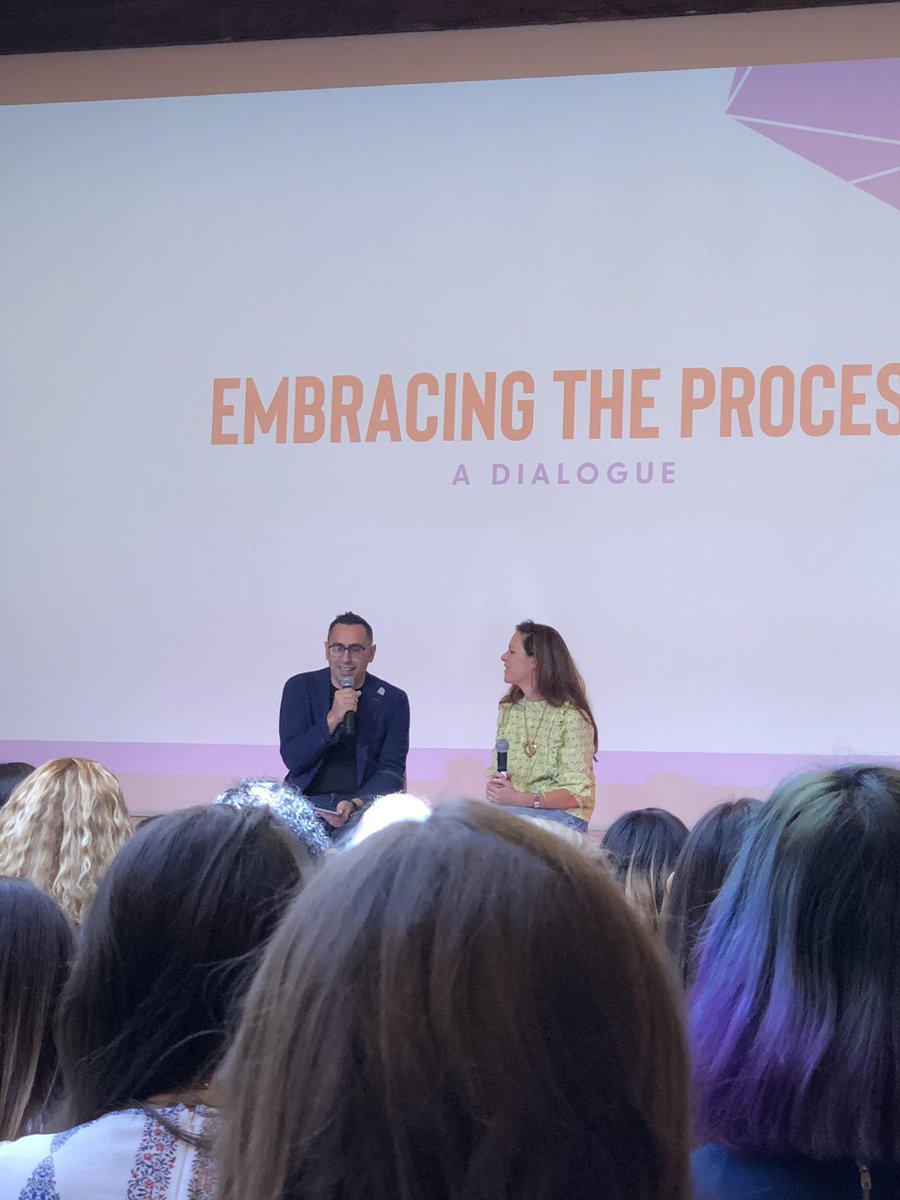 What a great leader - and panel moderator - “I walk into a room every day and I try to learn something,” says <a href="/TGEverywhere/">Tony Goncalves</a> at #WeGather