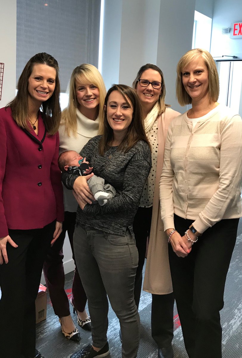 GoosmannLawFirm's tweet image. We had a very special visitor in our Sioux City office today! Newest "gosling" baby Corbin Rininger was passed around the office and became the cutest part of our day! Congratulations to Financial Coordinator @CaitlinAtGLF and her husband Cody. #BabyGoose 👶❤️