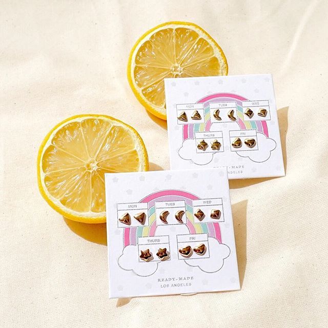 Earrings that never tarnish, fade, or cause allergic reactions. Waterproof and chemical resistant. Reversible too, and for every day of the week. #noproblem #earringset #everydayjewelry #earringsoftheweek ⠀⠀⠀⠀⠀⠀⠀⠀⠀ ift.tt/2CDn3MJ