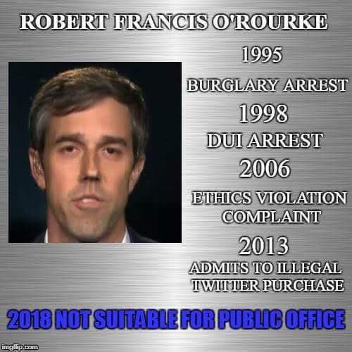 Kiss of death: Robert 'Beto' O'Rourke gets creepy porn lawyer endorsement