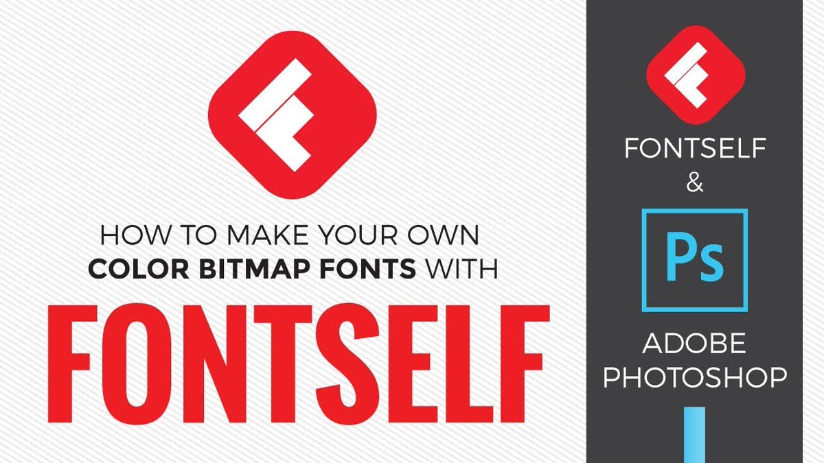 How2GraphDesign's tweet photo. When you think of a font, you probably think of vector fonts - clean, resizable, etc. But did you know you can make 'painterly' Bitmap fonts now? Learn how here:
https://t.co/FV8yLp5PEi
#graphicdesign #photoshoptutorial #graphicdesignhowto #adobephotoshop #fontmaking #fontself https://t.co/kAO4kDXiYO