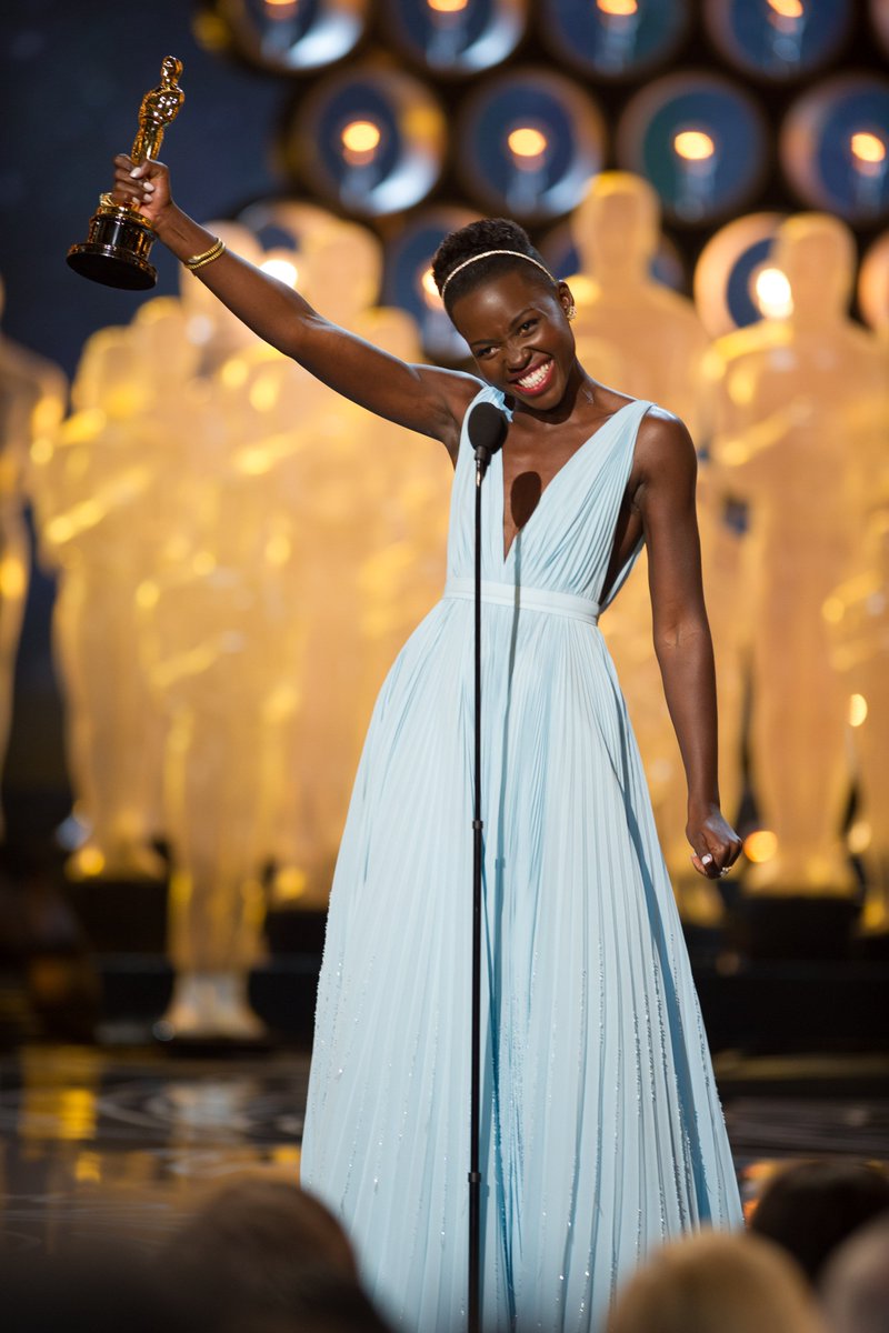 "When I look down at this golden statue, may it remind me and every little child that no matter where you're from your dreams are valid." 
-<a href="/Lupita_Nyongo/">Lupita Nyong'o</a> #DayOfTheGirl
