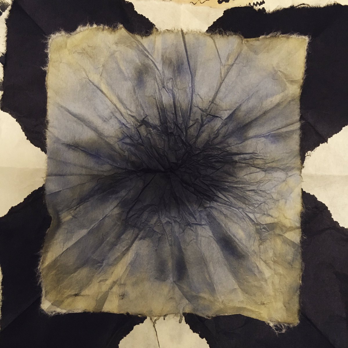 clothandskin's tweet photo. It’s great to be back in the studio and free up with some markmaking . Getting ideas for my current MA practice . #MAtextiles #derbyuni #banksmillstudios #TextileDesignResearch #derbycreative s https://t.co/5o2OrCk7pi