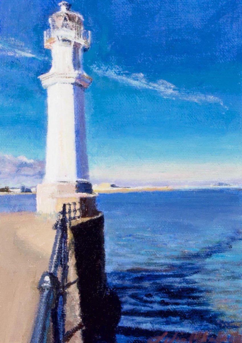 Hope to see many of you tomorrow evening at 6-8pm for Julia McNairn White - Lighthouse Series opening!