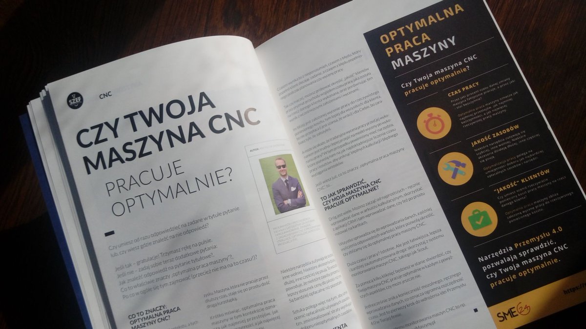 SME24pl's tweet photo. Na zakończonym niedawno Kongresie @SZEFUR miała miejsce premiera najnowszego numeru Szefa poświęconego głównie #druk3d oraz #Przemysl40 oczywiście 🏭 
Chociaż i na tematy związane z #CNC również znalazło się miejsce 😉 https://t.co/MlZiD64Rbv