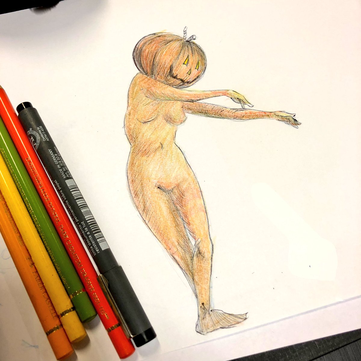 Walko_'s tweet photo. #inktoberday8 #retard https://t.co/dpj3aDQ6N9
