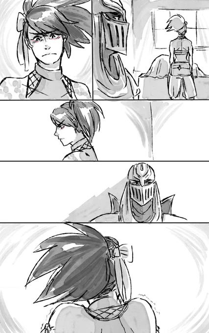 (Delay)
9# Inktober
"Isn't his fault, it's ours and we need to do something".

#Shen #Kennen #Akali #Zed #ArtoOflegends #myart 