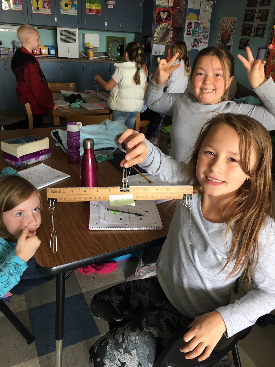 3BKrall's tweet photo. These young scientists are continuing to explore balanced and unbalanced forces. #pltw #ScienceofFlight https://t.co/GL4Pn7YgPE